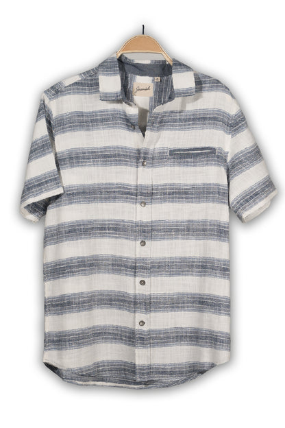 KLINE  Slub Twill Stripe Shirt