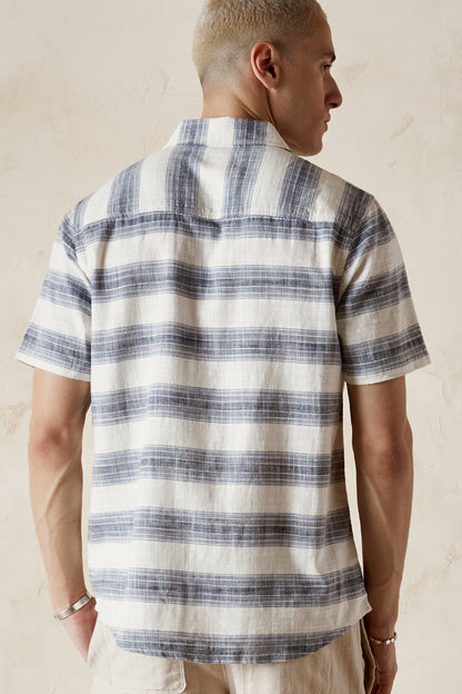 KLINE  Slub Twill Stripe Shirt