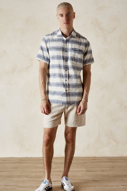 KLINE  Slub Twill Stripe Shirt